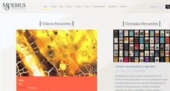 Desktop Screenshot of moebiusanimacion.com